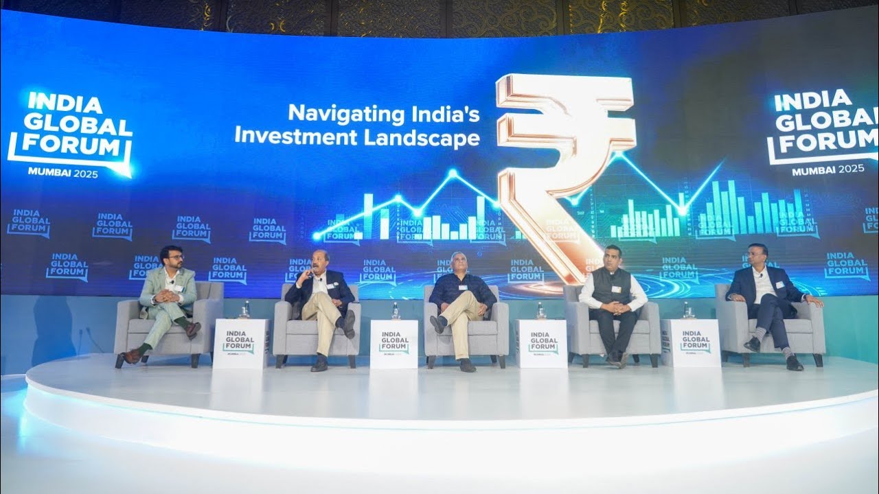 “Navigating India's Investment Landscape” - Vineet Rai, Founder  Aavishkaar Group at the ‘India G...