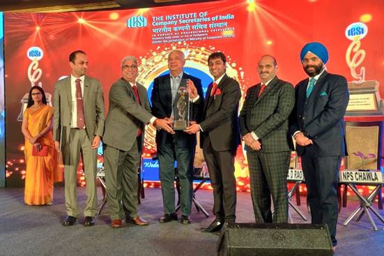 Arohan Wins The Prestigious ICSI National Awards, 2020 For Corporate Governance